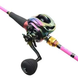 바다 드랙력 10볼 베이트릴 더블킬 카멜레온 좌핸들