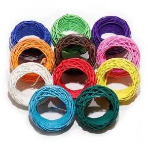 교재류 칼라종이노끈(40개)문구 준비물 구성교재 끈