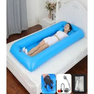 환자 목욕 튜브 배드 어르신 장애인욕조 이동식 단층 전동 팽창 수리 키트