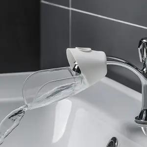 어린이손씻기 세면보조 2WAY 수도꼭지 실리콘 연결탭