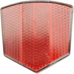 PZRT 핸들바 장착 자전거 반사경 전면 후방 경고 라이트 플라스틱 액세서리