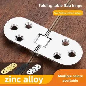 호환 주방 가구용 플러시 마운트 힌지 가구 피팅 접이식 경첩 자체 지지 접이식 테이블 캐비닛 도어 힌지