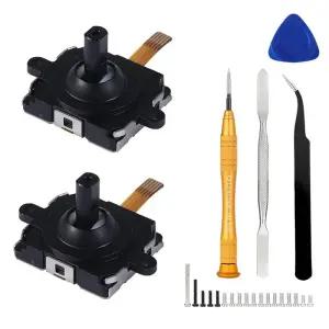 듀얼센스엣지 Oculus Quest 2 조이스틱 교체 썸 스틱 3D 아날로그 T5 스크류 드라이버 수리 키트