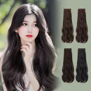 롱 웨이브 헤어피스 부분가발 3개입 SD-230905
