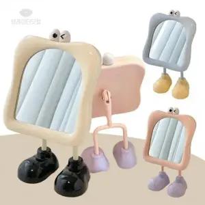 왕발이 탁상거울 화장대 거울 뷰레이터닷컴 미니 원형