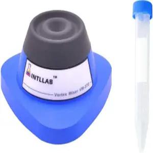 INTLLLAB 실험실 볼텍스 믹서 터치 기능 젤 폴리시 속눈썹 아크릴 페인트 시험관 및 원심분리기 튜브 15mL