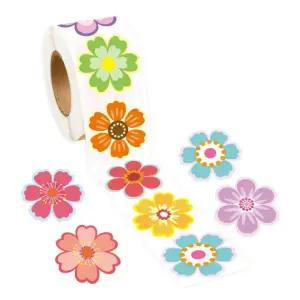 이쁜 꽃잎 스티커 500pcs 꾸미기 씰링 선물 포장 S727