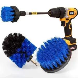 청소솔 드라이버 3종세트 자동 키트 전동드릴 브러쉬