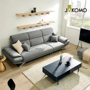 [신세계라이브쇼핑][자코모][장기무이자][스툴증정] 로베 4인 기능성 포위브 패브릭 소파+스툴+쿠션2개