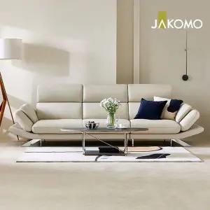 [신세계라이브쇼핑][자코모][장기무이자] 로베 4인 기능성 럭스 통가죽 천연면피 소가죽 소파+쿠션2개