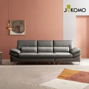 [신세계라이브쇼핑][자코모][장기무이자] 다니엘 3.5인 천연면피 소가죽 소파