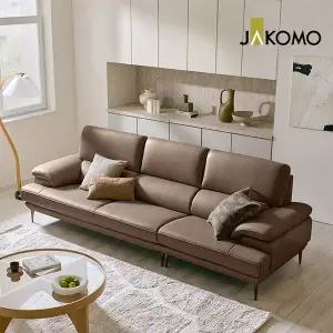 [신세계라이브쇼핑][자코모][장기무이자] 엘더 3.5인 천연면피 소가죽 소파