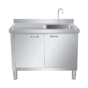 세탁실 싱크대 캠핑장 오른쪽 스텐 개수대