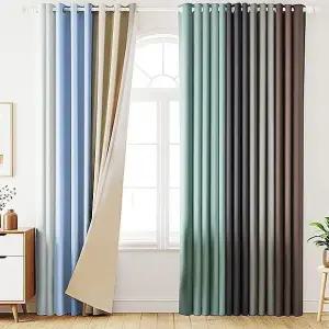 대형 암막커튼 240 아파트거실 안방방한 우풍차단 아기방 단열