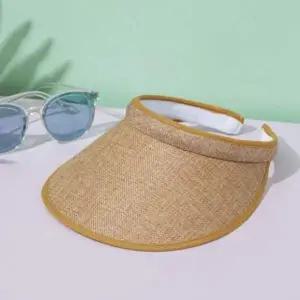 용 썬캡 카라멜 와이드썬캡 와이드 모노