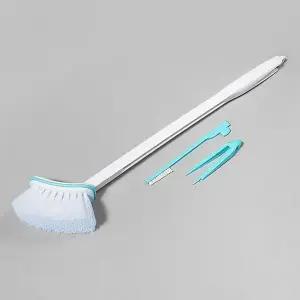 하수구 분리형 좁은틈새 집게 욕실 청소 멀티 브러쉬