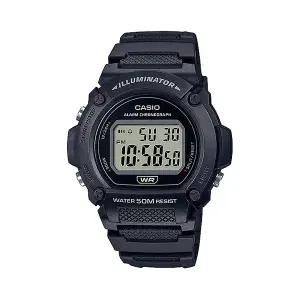 카시오 군인 시계 군대 전자 스포츠 W-219H-1A