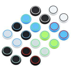 달퀴스 20Pcs 실리콘 그립 캡 미끄럼 방지 컨트롤러 커버 긁힘 아날로그 스틱 교체용 Xb ox 360 One