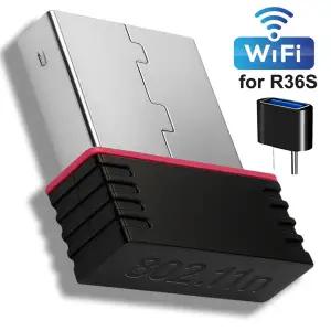 R36S 레트로 게임 콘솔 네트워크용 USB WiFi 동글 RTL8188FTV R36H R36 R36Plus 게임 액세서리용 C타입 OTG