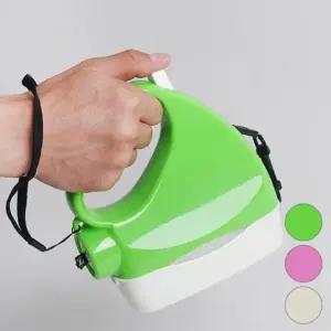 강아지 원터치 4IN1 변봉투내장 자동 리드줄 3m