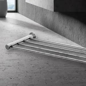 스텐 수건선반 1단 욕실 화장실 선반 IBA1090