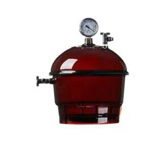 진공데시게이터 밀봉 실험기구 건조기 연구실 투명케이스 플라스틱 실시간모니터링