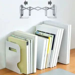 길이조절 책꽂이 자바라 책상 탁상용 정리 책홀더 책꽂이