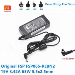 FSP 19V 3.42A 65W AC DC 어댑터 FSP065-REBN2 FSP065-RECN2 DA-65C19 인텔 NUC 키트 미니 PC 74-5 5.5x2.5