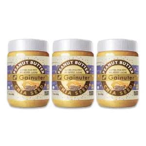 [NS홈쇼핑]제이넛터 땅콩버터 치아씨드 454g 3개- 무첨가 무설탕 땅콩잼..[35575011]