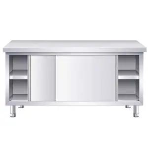 식당 스테인레스 수납 싱크대 수납형 개수대 주방 조리대