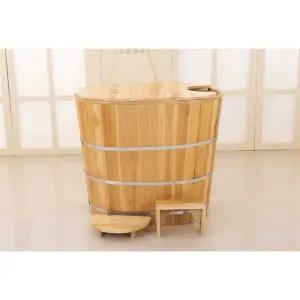 1인 욕조 원룸 가정용 홈사우나 반신욕 접이식 히노끼