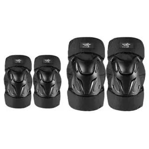 바이크관절보호대 라이딩 무릎 팔꿈치 보호대SET 반사판 보호대