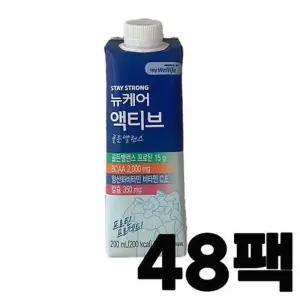 대상 뉴케어 액티브 골든밸런스 오리지널 200ml 48팩 x3SET (AD)