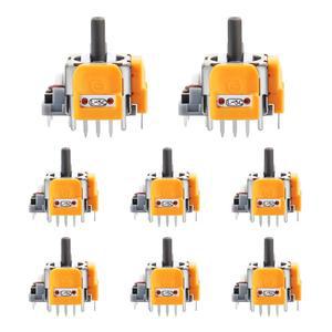 듀얼센스 PS5 컨트롤러용 HGamyox 8Pcs 홀 효과 조이스틱 교체, 플레이스테이션 5 수리 부품 액세서리용 3D 아날로그 스틱 센서 모듈