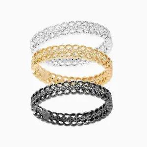 실버 베일리 반지