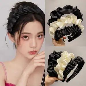 셔링 와이드 헤어밴드