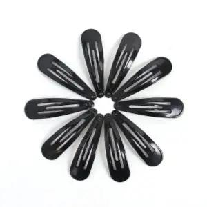 10p 똑딱핀(소) / 검정헤어핀