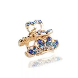 드림스 포인트 집게핀(블루)/ 헤어장식 머리핀