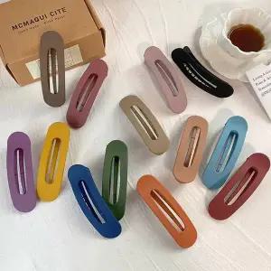 여성 패션 대형 집게핀 1P 올림머리 클립 간편 헤어핀 데일리집게핀