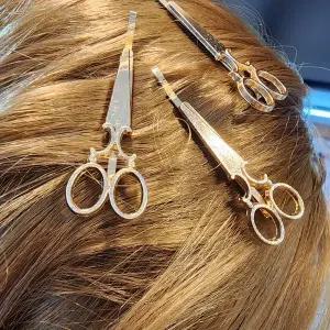 미용실 가위 헤어핀 실핀 머리핀