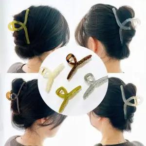 13cm 빅사이즈집게핀 올림머리 반머리 헤어 집게핀