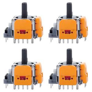 듀얼센스 PS5 컨트롤러용 Ikpek 4pcs 홀 효과 조이스틱 교체, 플레이스테이션 5 3D 아날로그 센서 휠 엄지 스틱 로커 모듈 교체