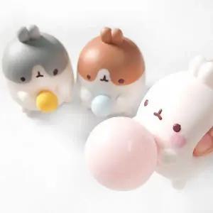 컬러 GOR439S1 풍선껌 부는 몰랑이_완구 미술용품