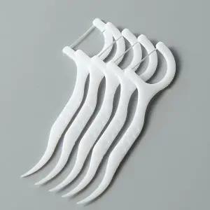 [RIZPICK]이지 일회용치실 휴대용 치간칫솔 치간이쑤시개 300P