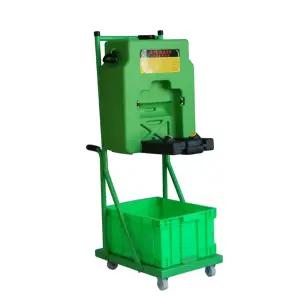 이동식 눈 세척기 아이워셔 흰색 눈세척기 작업장 실험실