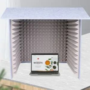 1인용 방음부스 녹음스튜디오 소음 소음감소 가정용 간이