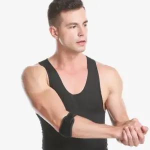 (색상 블랙)골프 테니스 헬스 엘보 보호대 팔꿈치 아대 팔꿈치보호대