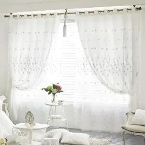 [지나송](온)브레나 웨딩스타일 암막 이중커튼 슈퍼특대형(620x230cm)