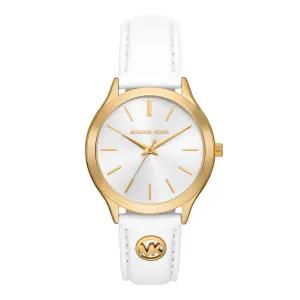 여성 Runway 런웨이 가죽 손목 시계(MK7544)