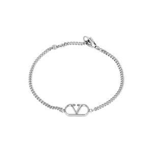 남성 가라바니 V로고 팔찌(8Y2J0AG4 MET 172)